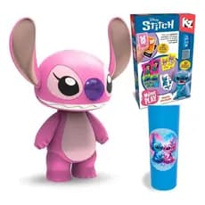 Kit Boneca Angel Stitch Disney E Jogo Da Memoria Cartas Brinquedos Infantil Menina Elka + Revistinha