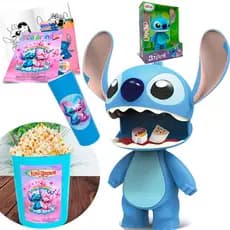 Boneco Filme Stitch Grande Tamanho 24cm Brinquedos de Menino e Menina Infantil Elka