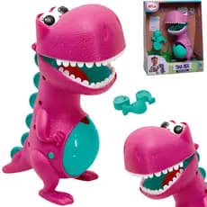 Boneca Tina Rex Família Dino Papa Tudo Bebê Brinquedos de Menino e Menina Elka