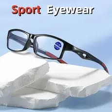 Óculos Anti-Reflexo Laranja De Bloqueio De Luz Azul Unissex Moda Esportes Transparentes