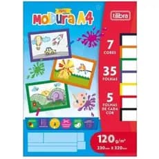 Bloco Moldura 35FL 120G Tilibra