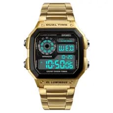 Relógio Digital SKMEI 1335 Relógios Para Homens 2 Tempo Crono Esportivo Masculino De Pulso Moda reloj hombre