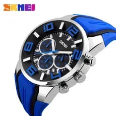 Relógios De Pulso Masculinos De Marca Luxuosa skmei 9128 Top Quartzo Moda Casual À Prova D'água Relogio Masculino