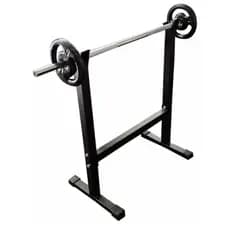 Cavalete Suporte Para Barra SUPINO BICEPS Academia Estúdio Fitness Ar Livre Reforçado 1 METRO DE ALTURA