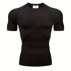 Camisa Camiseta de Compressão Academia Esporte Exercícios LISA BÁSICA Treino Rash Guard Jiujitsu