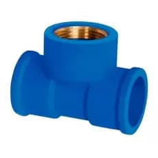 Te Soldavel Bucha Latao 25x3/4 Azul