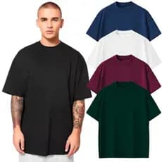 Camiseta OVERSIZED Streetwear Camisa Masculina Básica Premium