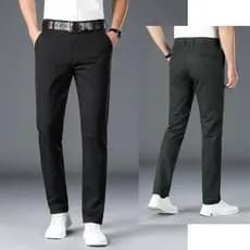 Calça Alfaiataria Masculina Sarja Esporte Fino Chino com Lycra