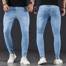 Calça Masculina Jeans Skinny com Elastano Lycra Premium