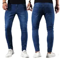 Calça Masculina Jeans Slim com Elastano Lycra Premium