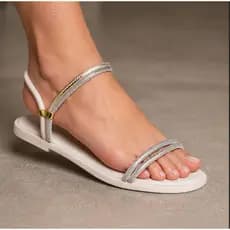 Sandalia Rasteira Papete Feminino Birken Confortavel Salto Baixo  Antiderrapante Leve Macio