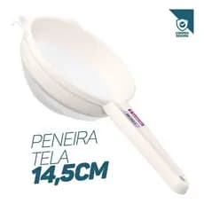 Coador Peneira Grande Tela Nylon Plastico Sanremo 14,5cm