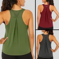 Blusa De Academia Feminina Dry Fit } Camiseta Veste Legging Regata Tapa Bumbum Roupas De Academia Fitnes Treino Tule Top