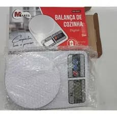 Balança Digital de Cozinha Mares MA8001 10kg | Alta Precisão | LCD