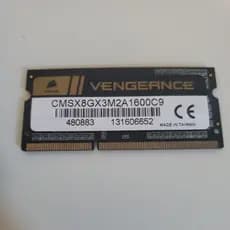 Memória RAM 4GB DDR3 1600MHz Corsair Vengeance Notebook