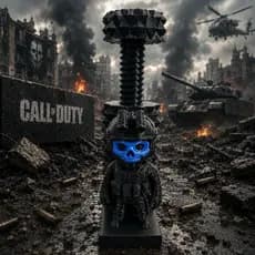 Suporte GPU Anti-Sag Ajustável Universal RTX AMD NVIDIA Placa de Vídeo Gabinete Gamer setup game call of dutty tematico