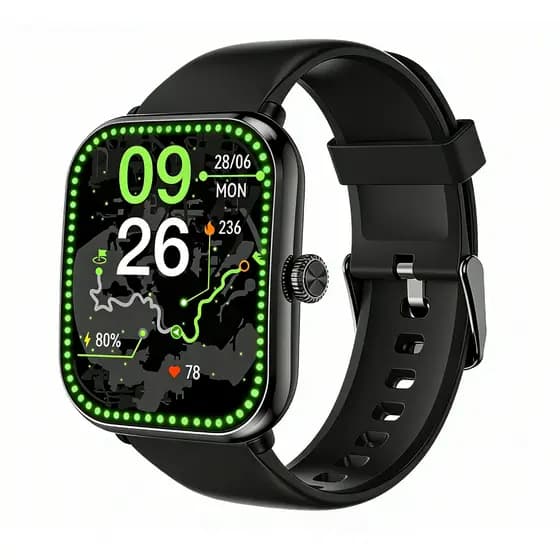 Smartwatch Sincrofit Motion Gps 2026 Sport Relógio Amoled, GPS Integrado série 11