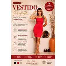 Vestido Tubinho Elegance com Brilho nas Alças ✨ Slim Fit Ajuste Perfeito Curto Feminino Premium