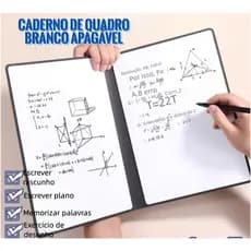 Caderno de quadro branco portátil apagável a5 pequeno quadro branco Desktop bloco de notas quadro de escrita quadro de m