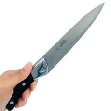 Faca Carne Churrasco Peixes Aco Inoxidavel de mesa Cabo 7'' Full Tang