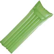 Boia Colchao Bronzeador Inflavel Liso Verde Para Piscina Lagos
