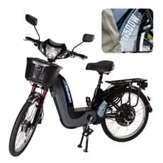Bicicleta Scooter Elétrica 500W Pedal Assistido 32km/h WeHawk EB 500W 🇧🇷