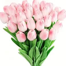 Simulação pu Mini tulipa decoração de casa sensação simulação buquê buquê de casamento tulipa