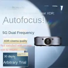 2024 Ultra HD projetor casa quarto home Theater telefone móvel wifi tela de projeção dormitório 5G projetor
