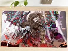 YuGiOh Playmat Grand-Guignol O Dragão Final TCG CCG Tapete De Jogo De Cartas De Negociação Mouse Pad Mesa Esteira
