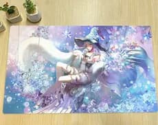 YuGiOh Playmat Rilliona O Magistus De Verre TCG CCG Jogo De Tabuleiro Tapete De Cartas De Negociação Anime Mouse Pad De
