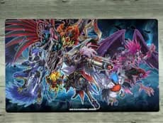 YuGiOh Playmat Blackwing TCG CCG Mesa Play Pad Tapete De Jogo De Cartas Colecionáveis Mousepad
