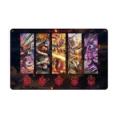 Tapete E Mousepad Do Império Dragão | Cardfight Vanguard TCG MTG Yugioh 24 " x14 " Antiderrapante