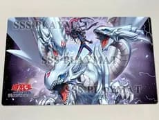 YuGiOh Dragon Master Magia Playmat TCG CCG Tapete De Jogo De Tabuleiro Cartas De Negociação Borracha Mouse Pad De Jogos