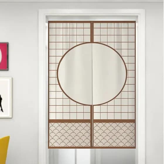 Cortina Japonesa Shoji Para Porta , De Janela Quarto , Cozinha , Banheiro , Tratamentos Divisória , Varanda , Feng Shui