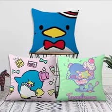 kawaii Engraçado t-Txedo Sam Capa De Almofada Confortável Macio Fronha Para Sofá Sala Estar Decoração Escritório Em Casa
