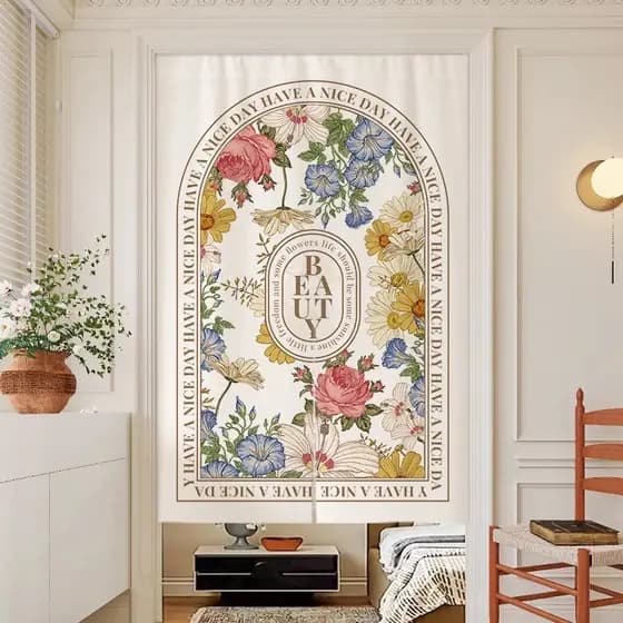 Cortinas De Porta De Jardim Estilo Americano , Divisórias Para Quartos , Meia Cortina , Cozinha , Macias