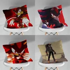 Anime O Ouriço Sombra 10 Fronha Casos De Almofada Macia Para Fazenda Sofá Decoração Casa Decorações E Protetor