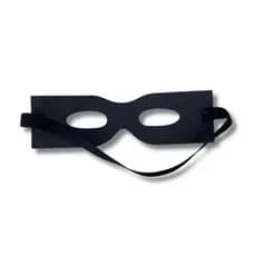 Máscara Zorro Elástico Tam Único Adulto/Infantil Fantasia  Carnaval Halloween