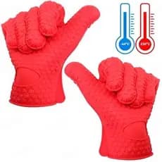 Par de Luvas Termicas Luva para Fogao Forno Kit 2 unidades Suporta 230 Graos