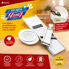 Kit 4 em 1 Descascador de Legumes Verduras e Boleador de Frutas Decorador - PREMIUM