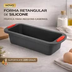 Forma de Silicone para Bolo Assadeira Antiaderente Forma de Silicone de Pão