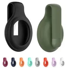 Airtag Clipe Caso para Locator Tracker Proteger Capa Anti-lost Crianças Air Tag Case Titular Keychain Aço para