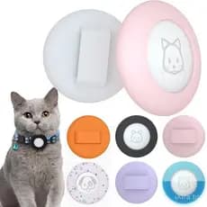 2022 Suporte para Coleira de Gato Airtag, Case Compatível com Airtag para Rastreador GPS, À Prova D'Água 1-Pack Coleiras