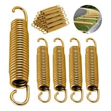 Kit Com 10 Molas De Aço De 14 Cm Para Pula Pula