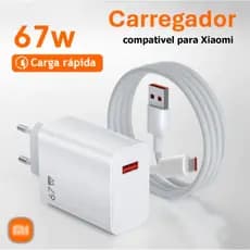 Carregador turbo compatível para Xiaomi 67w/120w