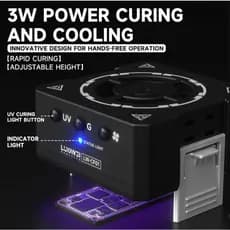 LUOWEI Cooler 3 Em 1 Com Exaustor E Lâmpada Uv  LW-CF01