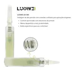 Fluxo De Solda Em Pasta Sem Chumbo Luowei Lw-089 Branco