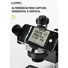 Suporte de celular do microscópio Luowei Lw-318