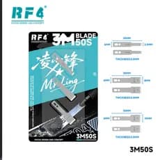 Conjunto De Lâminas Profissionais Rf4 3m50s Miling