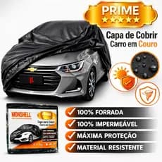 Capa Protetora Couro Ecológico Sintético Cobrir Carro Forro
